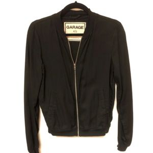 Black Bomber Jacket
